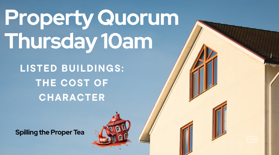 Listed Buildings: The Cost of Character