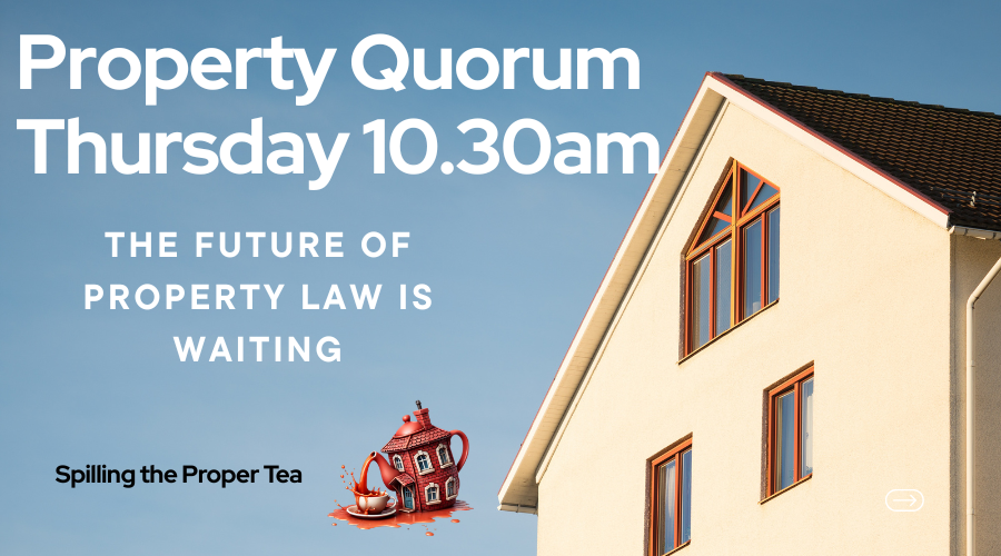 The Future Of Property Law Is Waiting