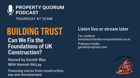 Building Trust: Can We Fix the Foundations of UK Construction?