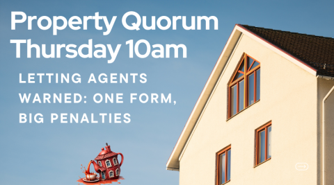 Letting Agents Warned: One Form, Big Penalties