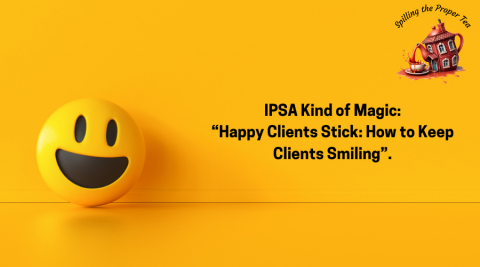 IPSA Kind of Magic: “Happy Clients Stick: How to Keep Clients Smiling”.