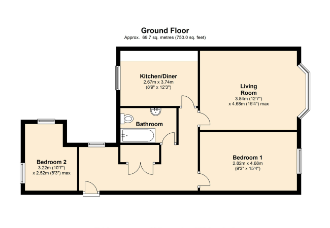 Flat 4, 10-12 Palace