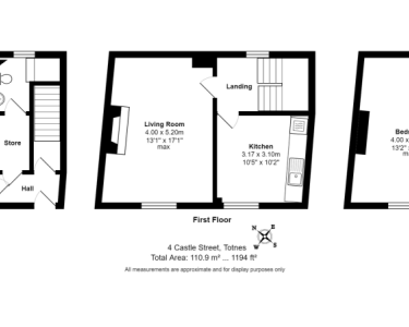 4 Castle Street Totn