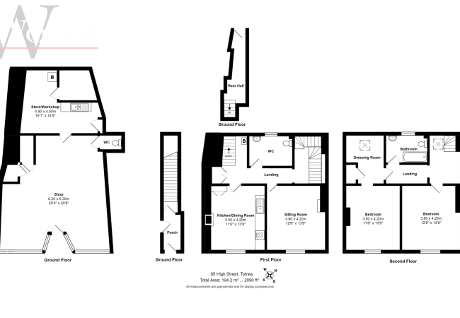 95 High Street, Totn